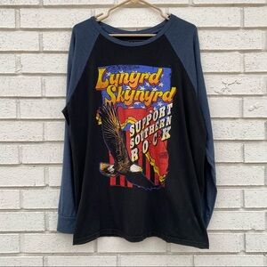 Lynard Skynard | Live Nation Baseball Raglan Tee Band XL